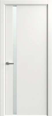  Межкомнатная дверь FOCUS 12 Монохромный кортекс, (58) Белый улун, 600/700/800*2000 мм.